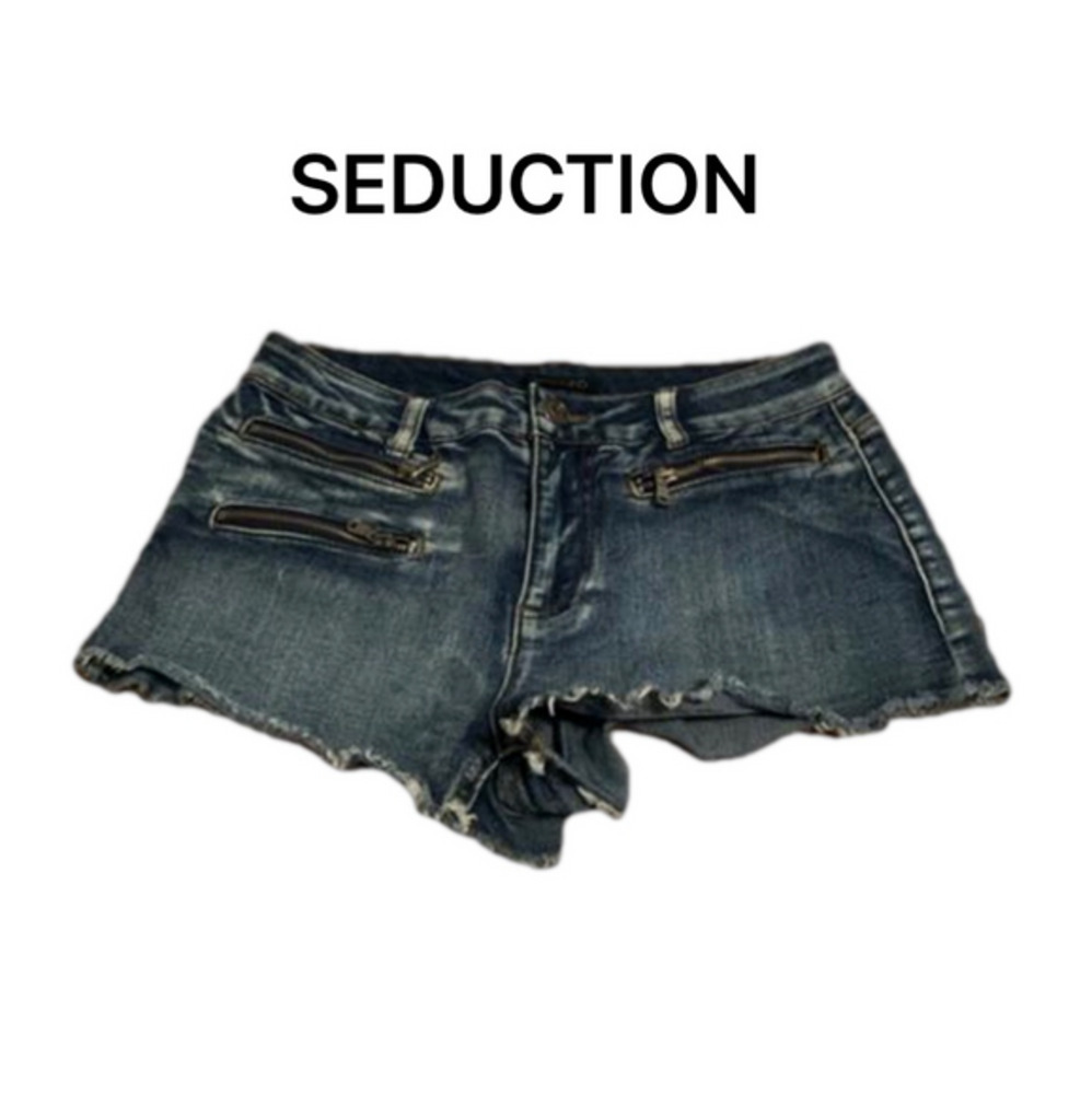 Seduction Mini Jean Short Size 7